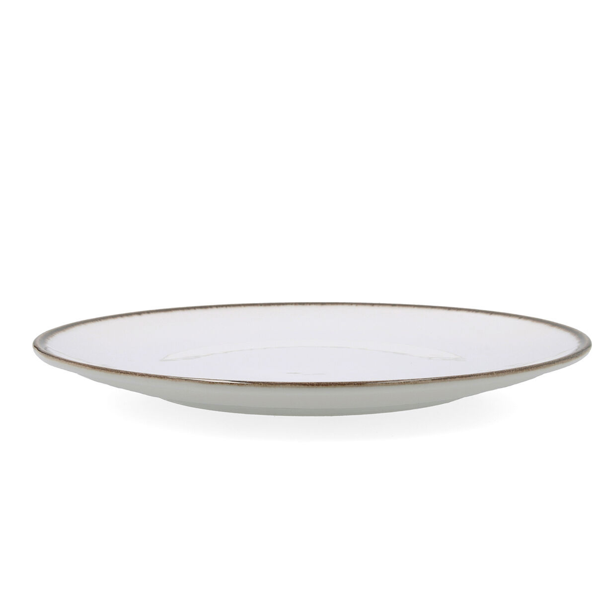 Pizza Plate Bidasoa Orion Hydrozero White Ceramic  30 cm (6 Units)