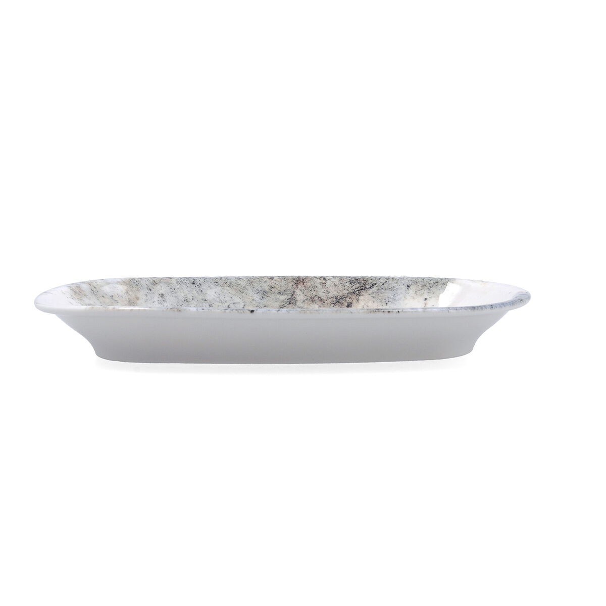 Snack tray Bidasoa Polaris Hydrozero Beige 26 x 14,5 cm (6 Units)