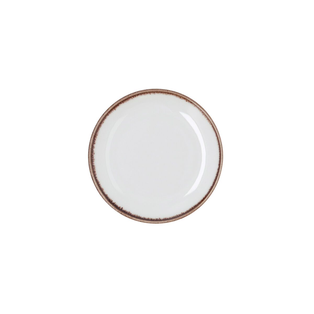 Plate Bidasoa Orion Hydrozero White Ceramic  15 cm Bread (6 Units)