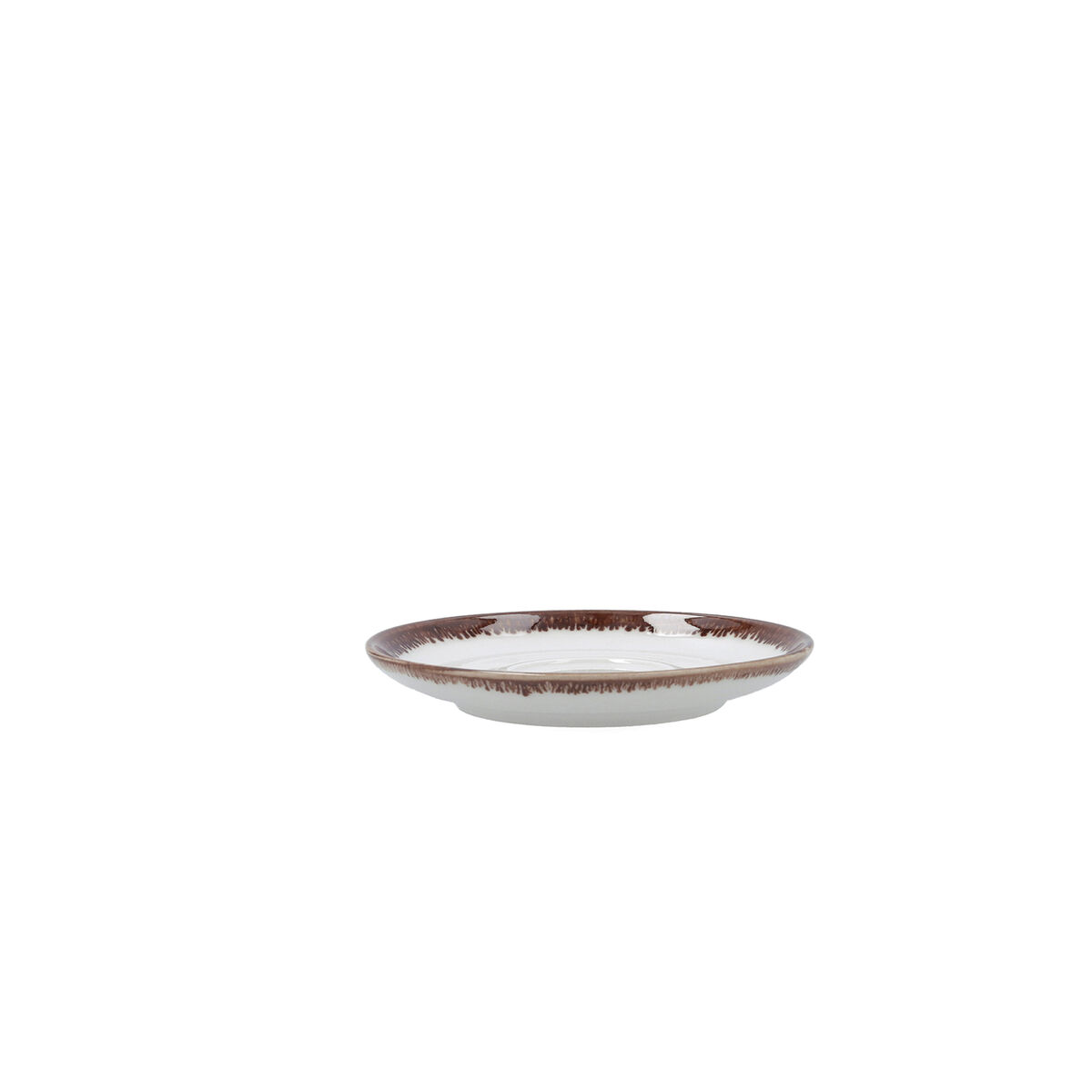 Plate Bidasoa Orion Hydrozero White Ceramic  14 cm Coffee (6 Units)