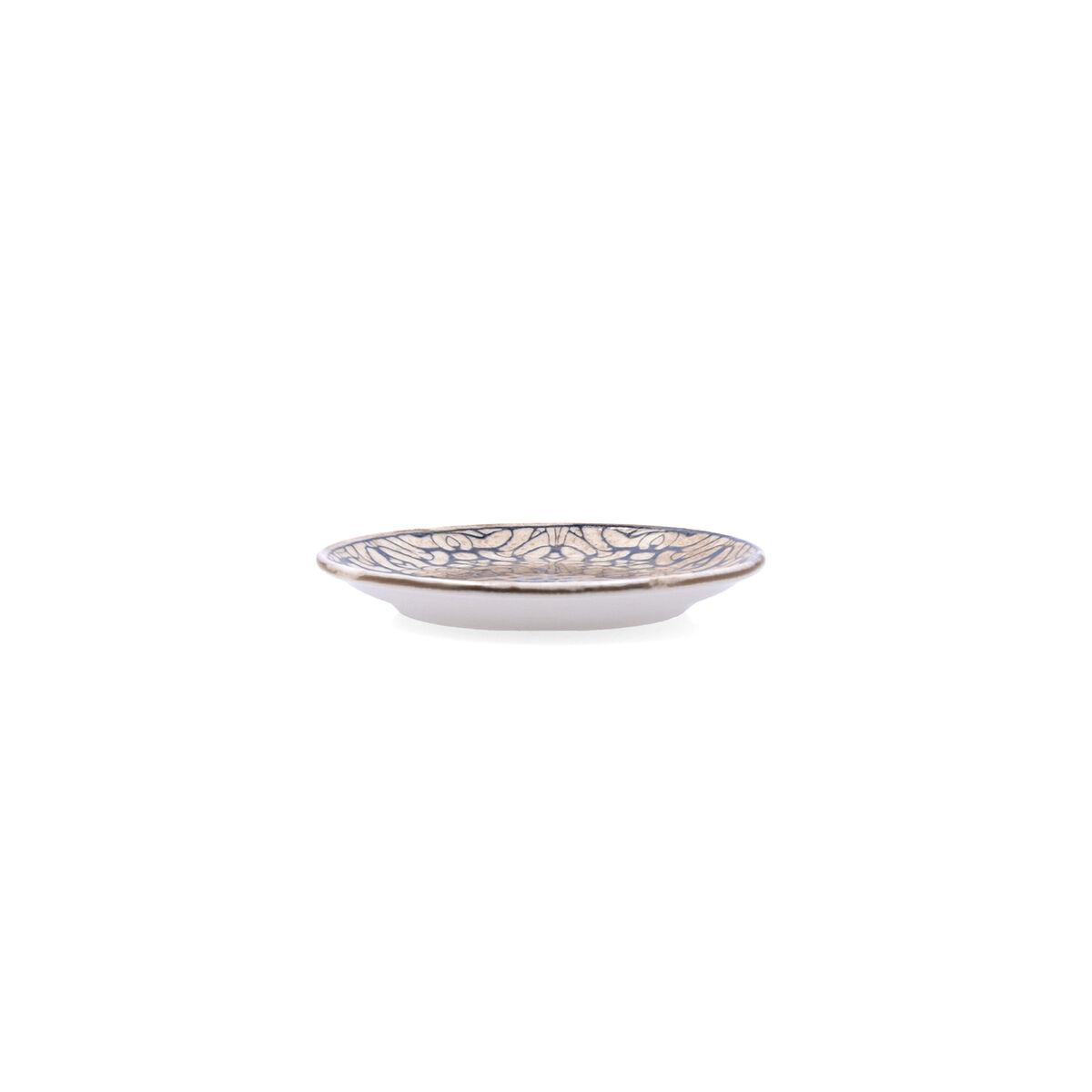 Plate Bidasoa Deneb Hydrozero Brown Ceramic  15 cm Bread (6 Units)