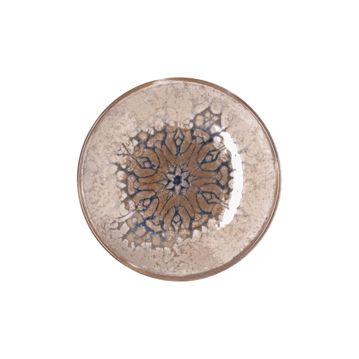 Deep Plate Bidasoa Deneb Hydrozero Brown Ceramic  20 cm (6 Units)