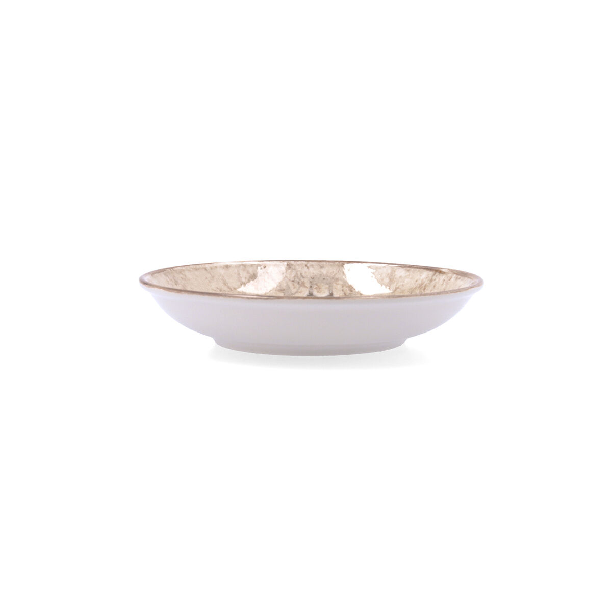 Deep Plate Bidasoa Deneb Hydrozero Brown Ceramic  20 cm (6 Units)