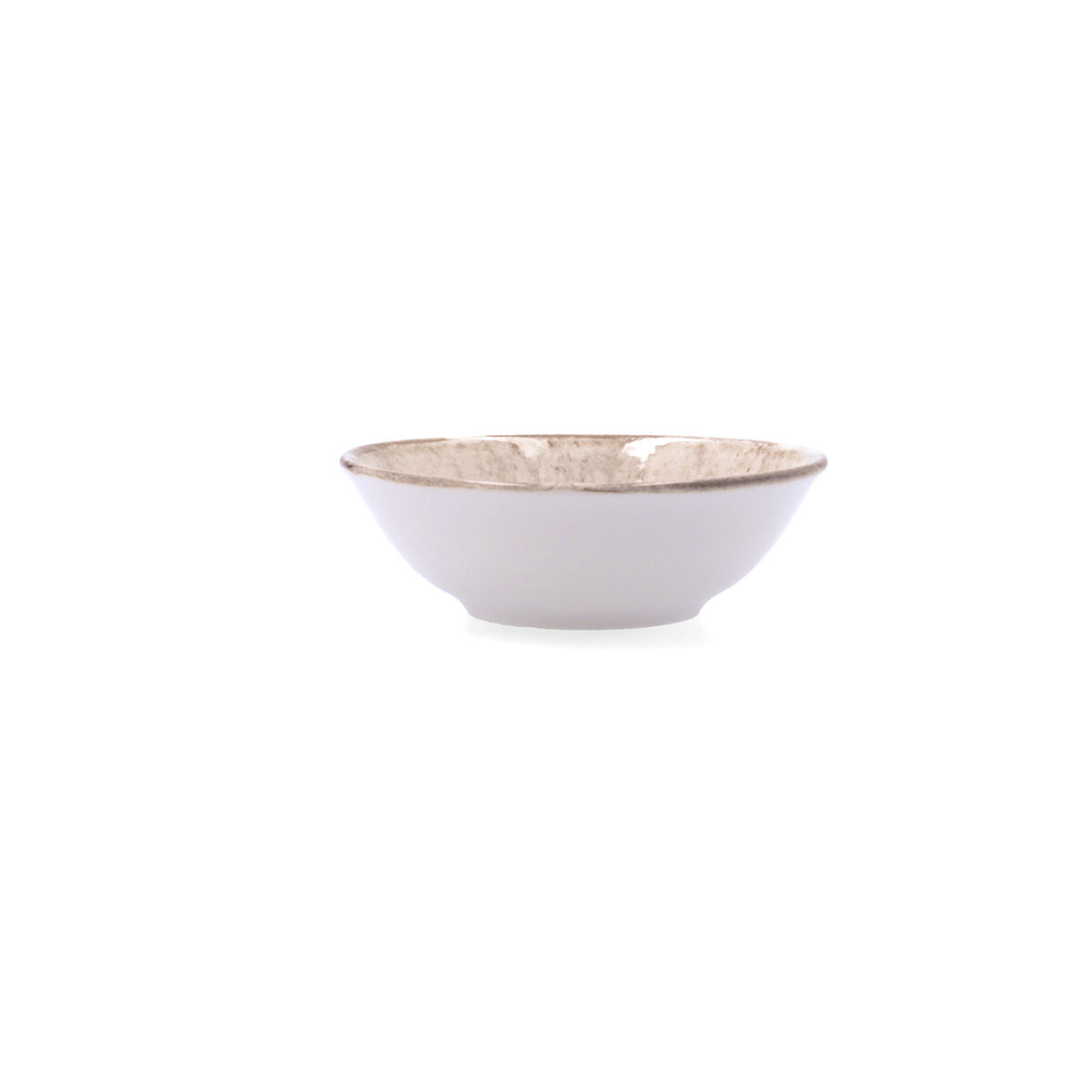 Snack Bowl Bidasoa Deneb Hydrozero Brown Ceramic (6 Units)