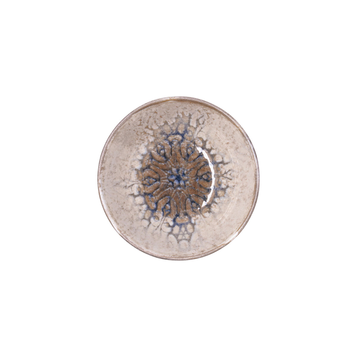 Snack Bowl Bidasoa Deneb Hydrozero Brown Ceramic (6 Units)