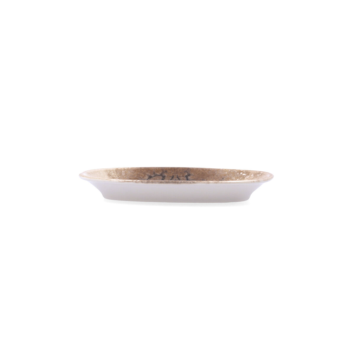 Snack tray Bidasoa Deneb Hydrozero Brown 19 x 11 cm (6 Units)