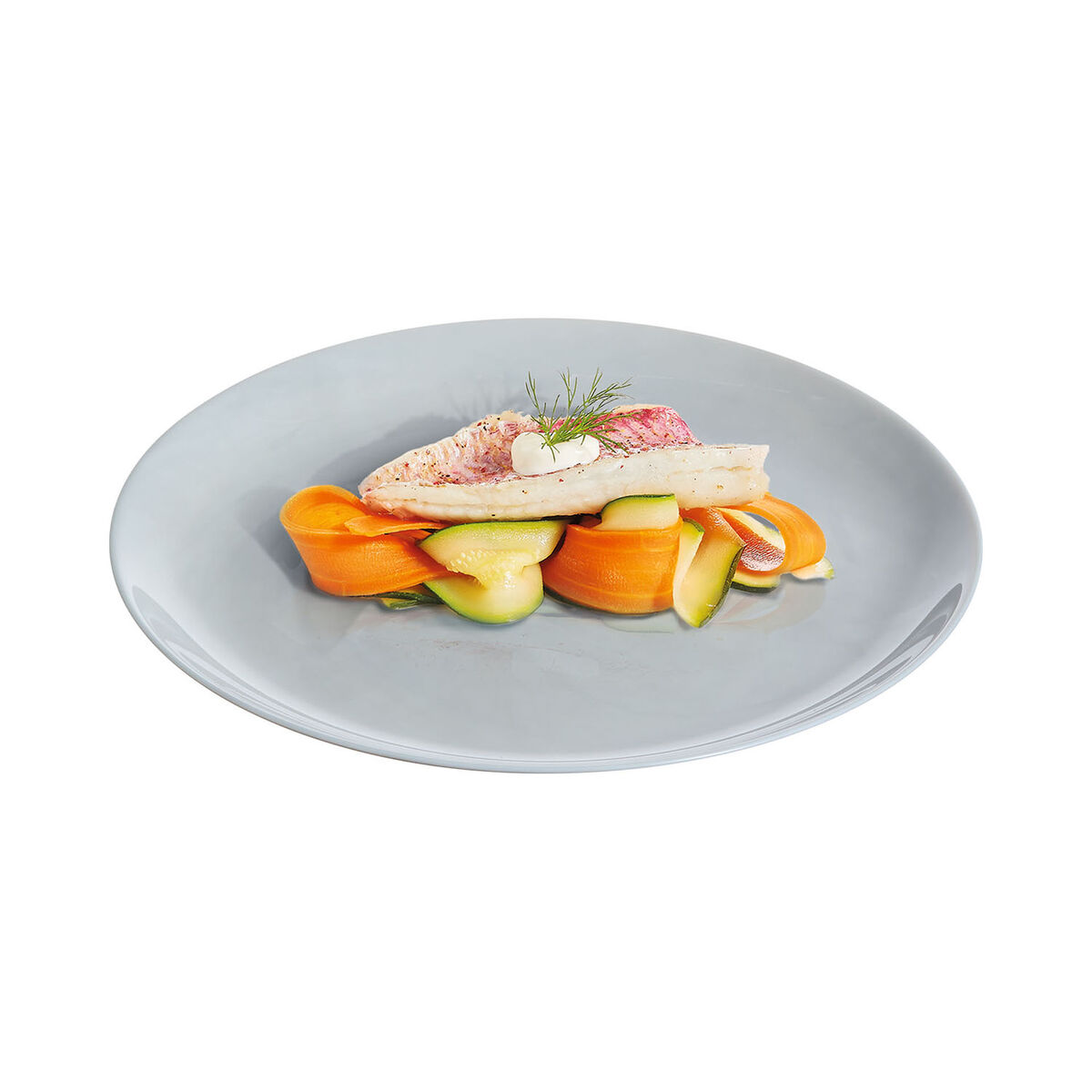 Flat Plate Luminarc Diwali Granit Marb Bicoloured Glass  25 cm (24 Units)
