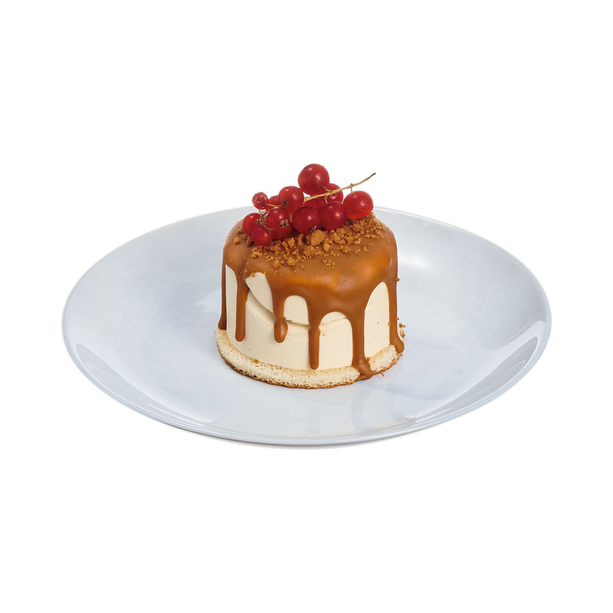 Dessert dish Luminarc Diwali Granit Marb Bicoloured Glass  19 cm (24 Units)
