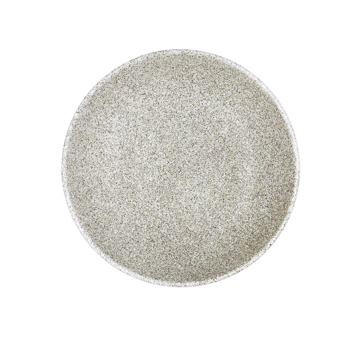Deep Plate Bidasoa Element Hydrozero Beige Ceramic  23 cm (6 Units)