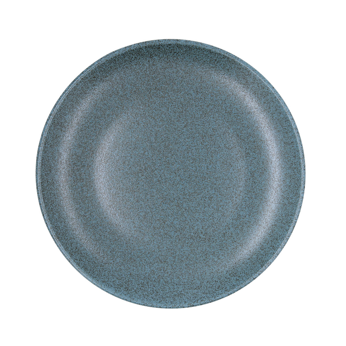 Flat Plate Bidasoa Element Hydrozero Blue Ceramic  27 cm (6 Units)