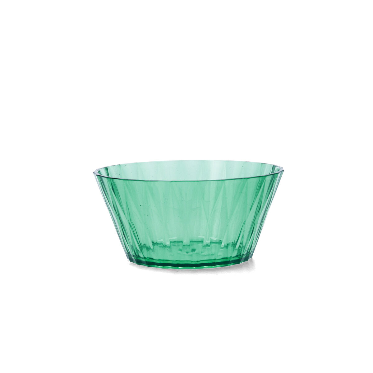 Snack Bowl Quid Iris Green Plastic (12 Units)