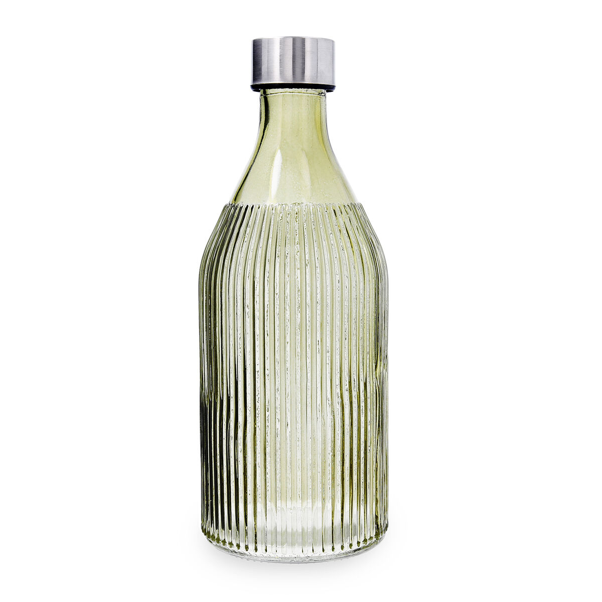 Water bottle Quid Maison Green Glass 1 L (12 Units)