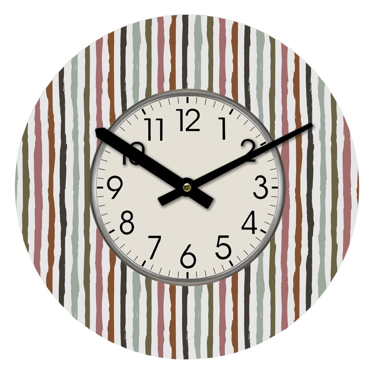 Wall Clock Versa Wood 4 x 30 x 30 cm