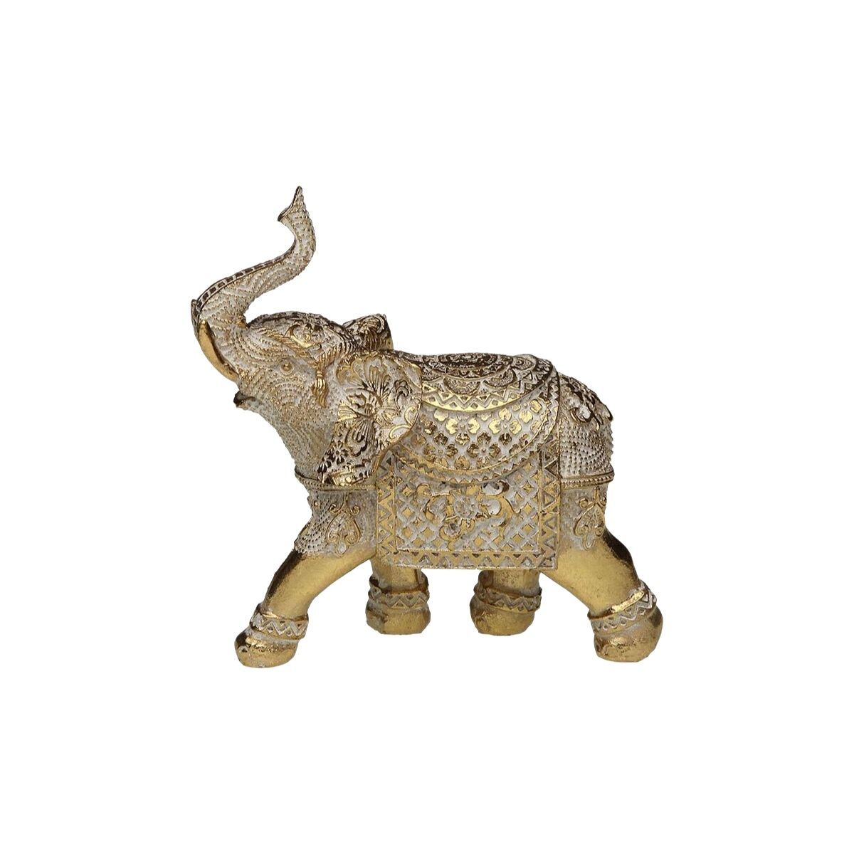 Decorative Figure Versa Resin Elephant 6,5 X 13,7 X 13,5 CM