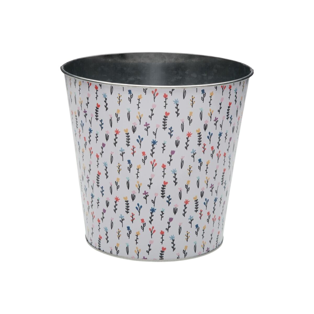 Plant pot Versa Blume Metal Minimalist 17,5 x 16,5 x 17,5 cm