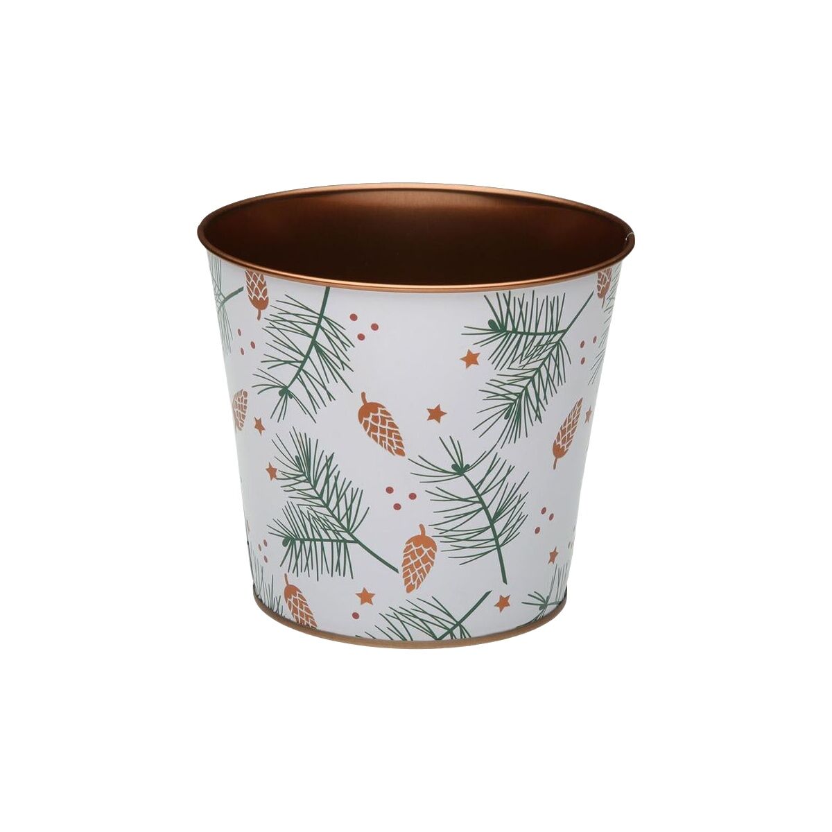 Plant pot Versa Yule Metal Minimalist 13,3 X 11,3 X 13,3 CM