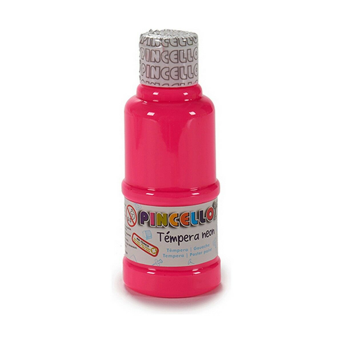 Tempera Pincello Neon Pink 120 ml (12 Units) Tempera Pincello Neon Pink 120 ml (12 Units)