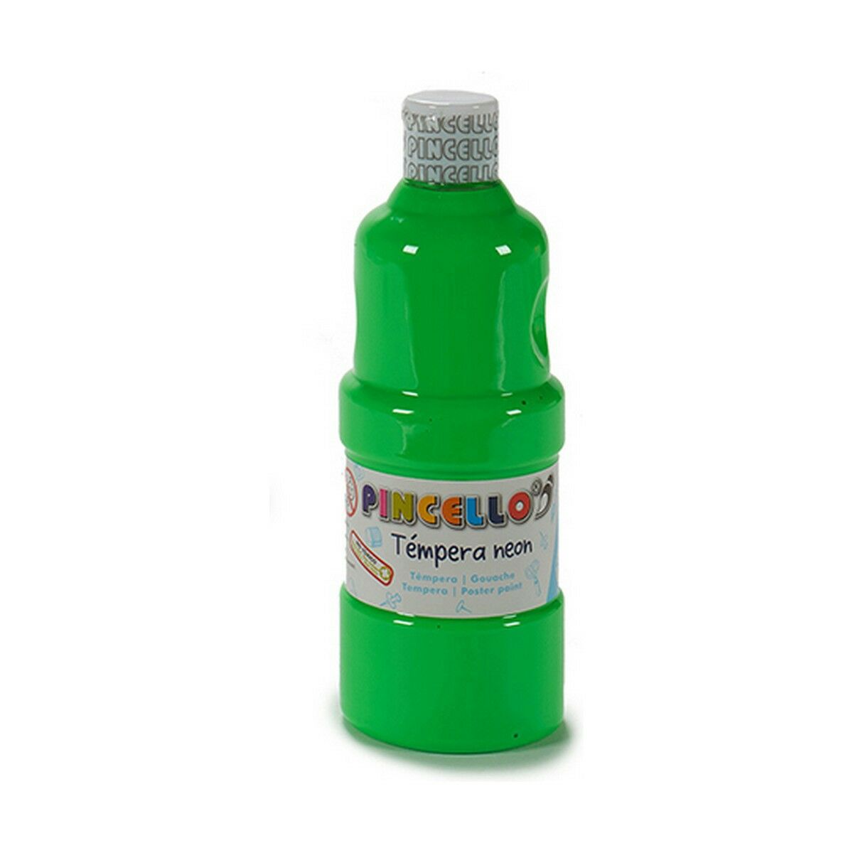 Tempera Pincello Neon Green 400 ml (6 Units) Tempera Pincello Neon Green 400 ml (6 Units)