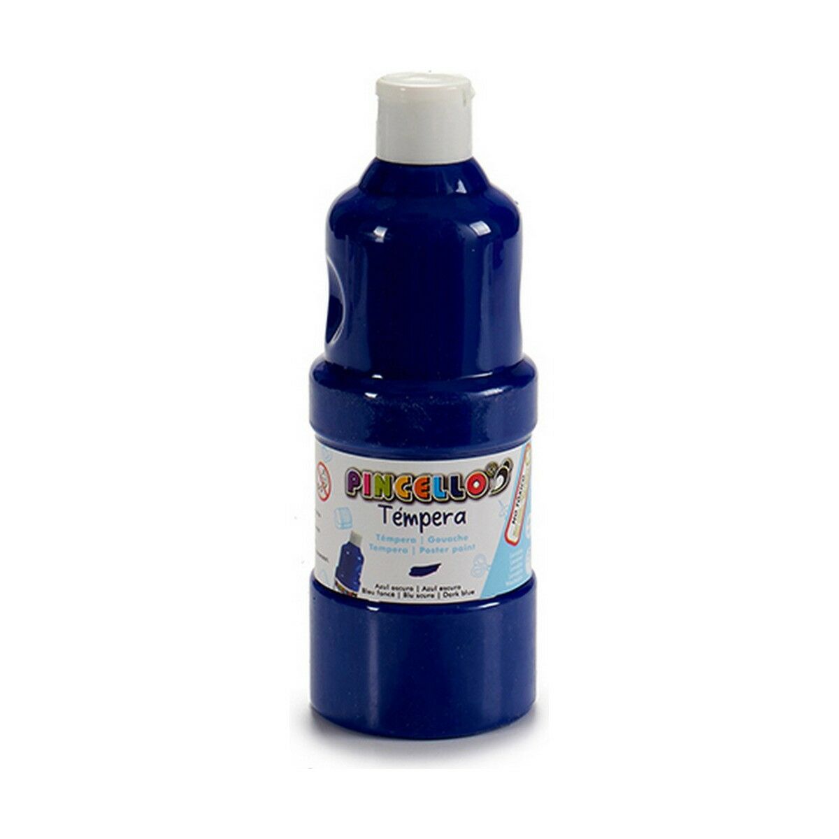 Tempera Pincello Dark blue 400 ml (6 Units) Tempera Pincello Dark blue 400 ml (6 Units)
