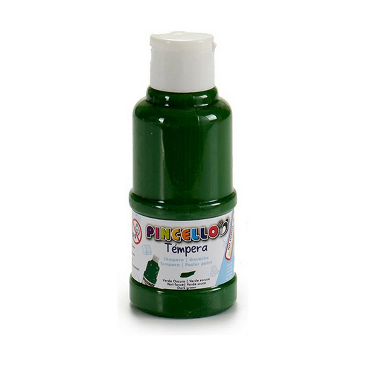 Tempera Pincello Dark green 120 ml (12 Units) Tempera Pincello Dark green 120 ml (12 Units)