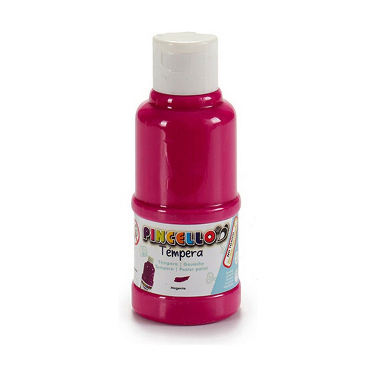 Tempera Pincello Magenta 120 ml (12 Units) Tempera Pincello Magenta 120 ml (12 Units)