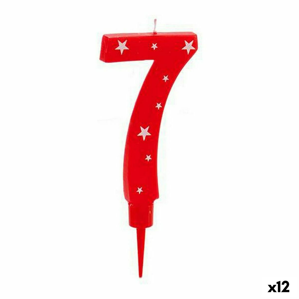 Candle Birthday Number 7 (12 Units) Candle Birthday Number 7 (12 Units)
