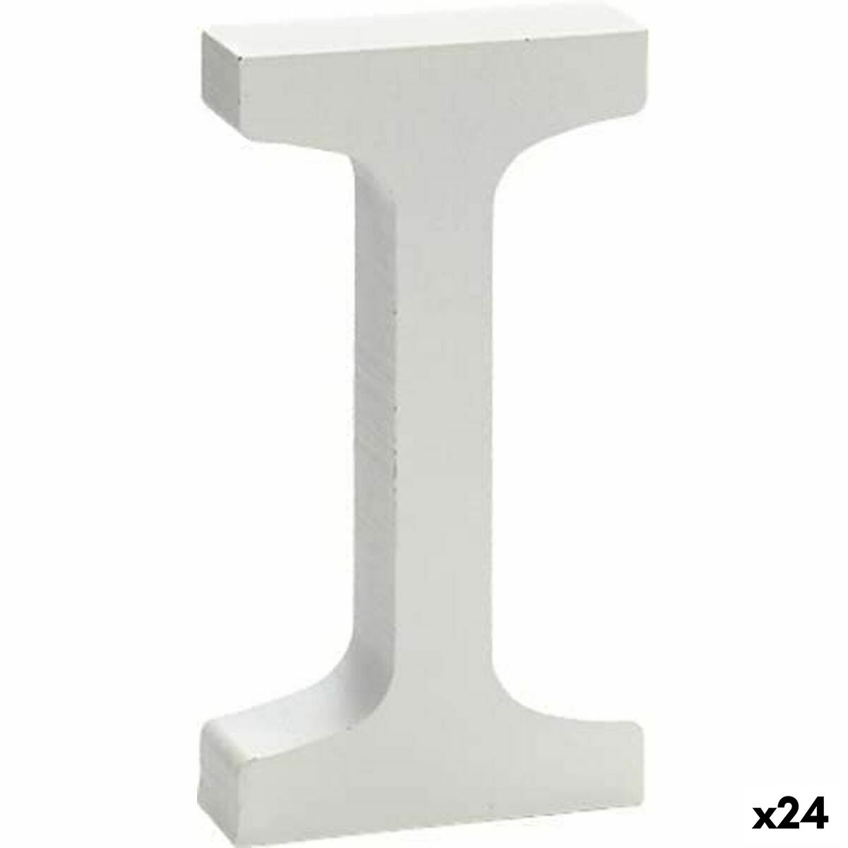 Wall Decoration Pincello 1711045 2 x 16 x 14,5 cm Letter I (24 Units) Wall Decoration Pincello 1711045 2 x 16 x 14,5 cm Letter I (24 Units)
