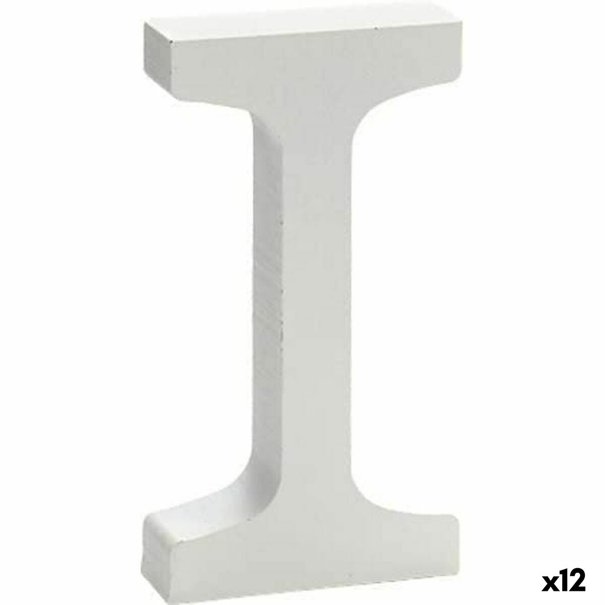 Wall Decoration Pincello 1711009 1,8 x 21 x 17 cm Letter I (12 Units) Wall Decoration Pincello 1711009 1,8 x 21 x 17 cm Letter I (12 Units)