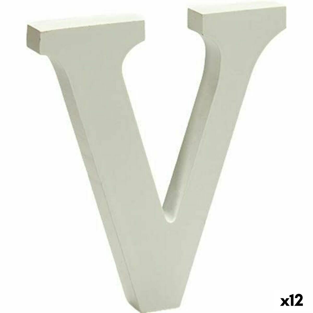 Letter Pincello 1711022 1,8 x 21 x 17 cm Letter V (12 Units) Letter Pincello 1711022 1,8 x 21 x 17 cm Letter V (12 Units)