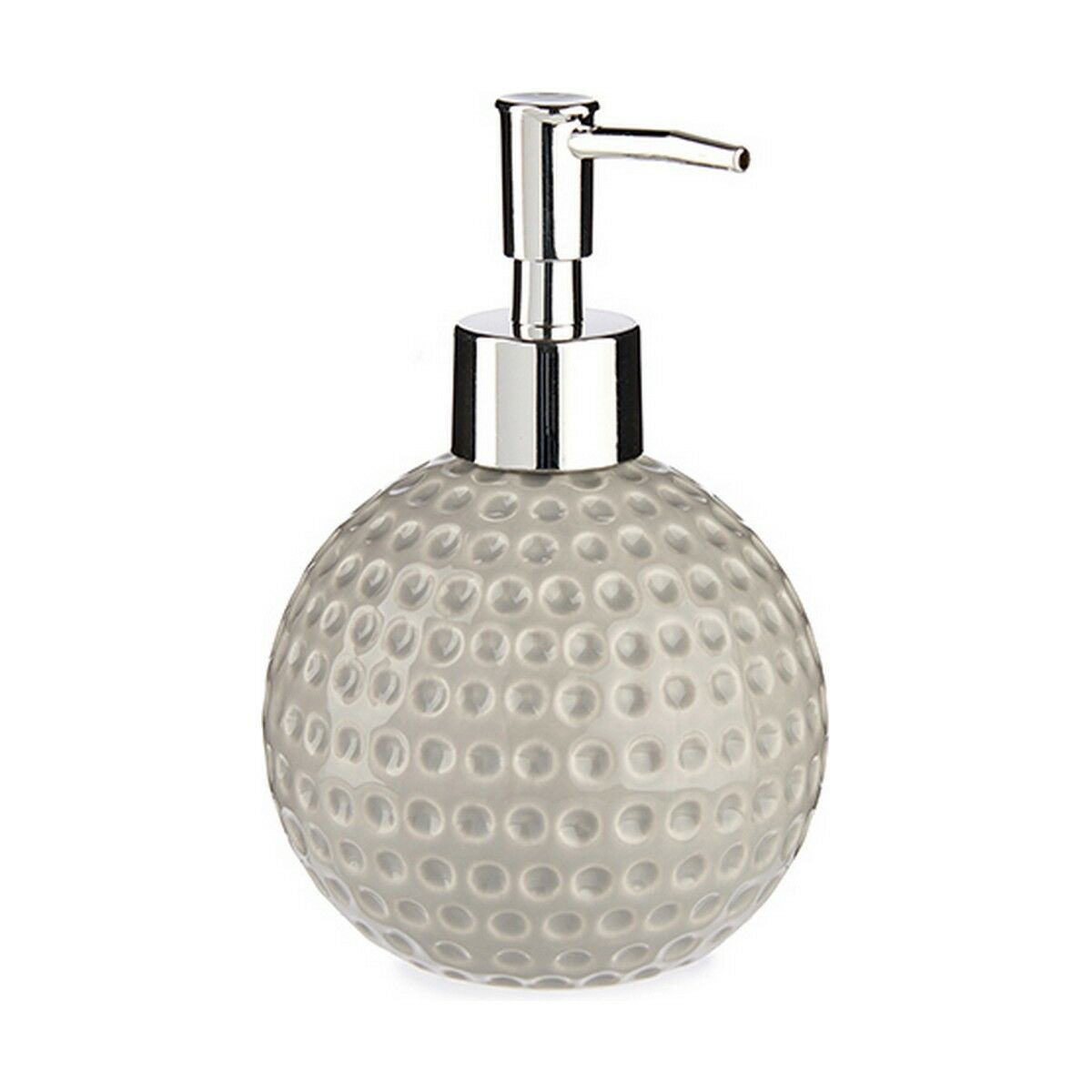 Soap Dispenser Berilo Golf Grey Metal Ceramic 300 ml (12 Units) Soap Dispenser Berilo Golf Grey Metal Ceramic 300 ml (12 Units)