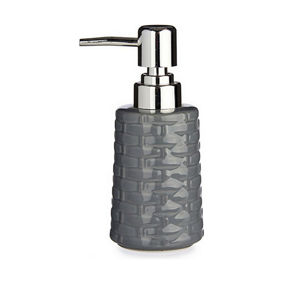 Soap Dispenser Berilo J912-A-GRIS Grey Silver Ceramic 350 ml (6 Units) Soap Dispenser Berilo J912-A-GRIS Grey Silver Ceramic 350 ml (6 Units)