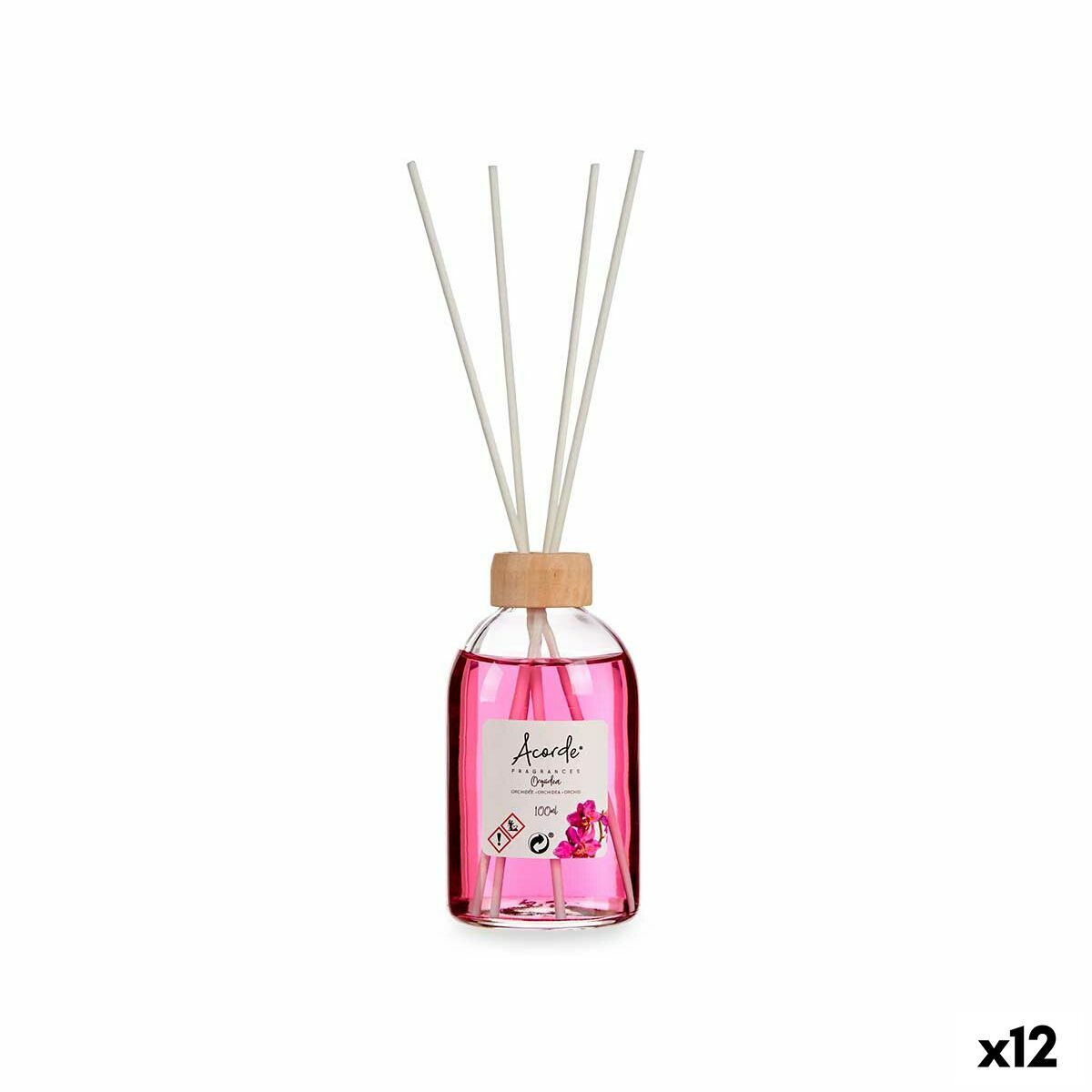 Perfume Sticks Acorde 83667 Orchid 100 ml (12 Units)