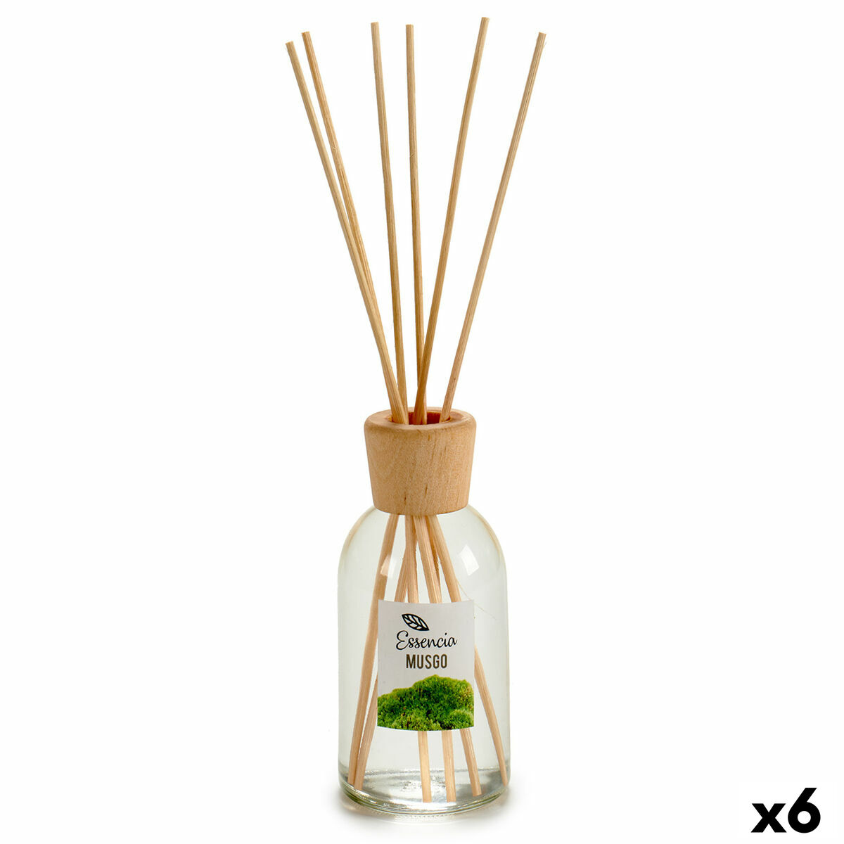 Perfume Sticks Moss 125 ml (6 Units) Perfume Sticks Moss 125 ml (6 Units)