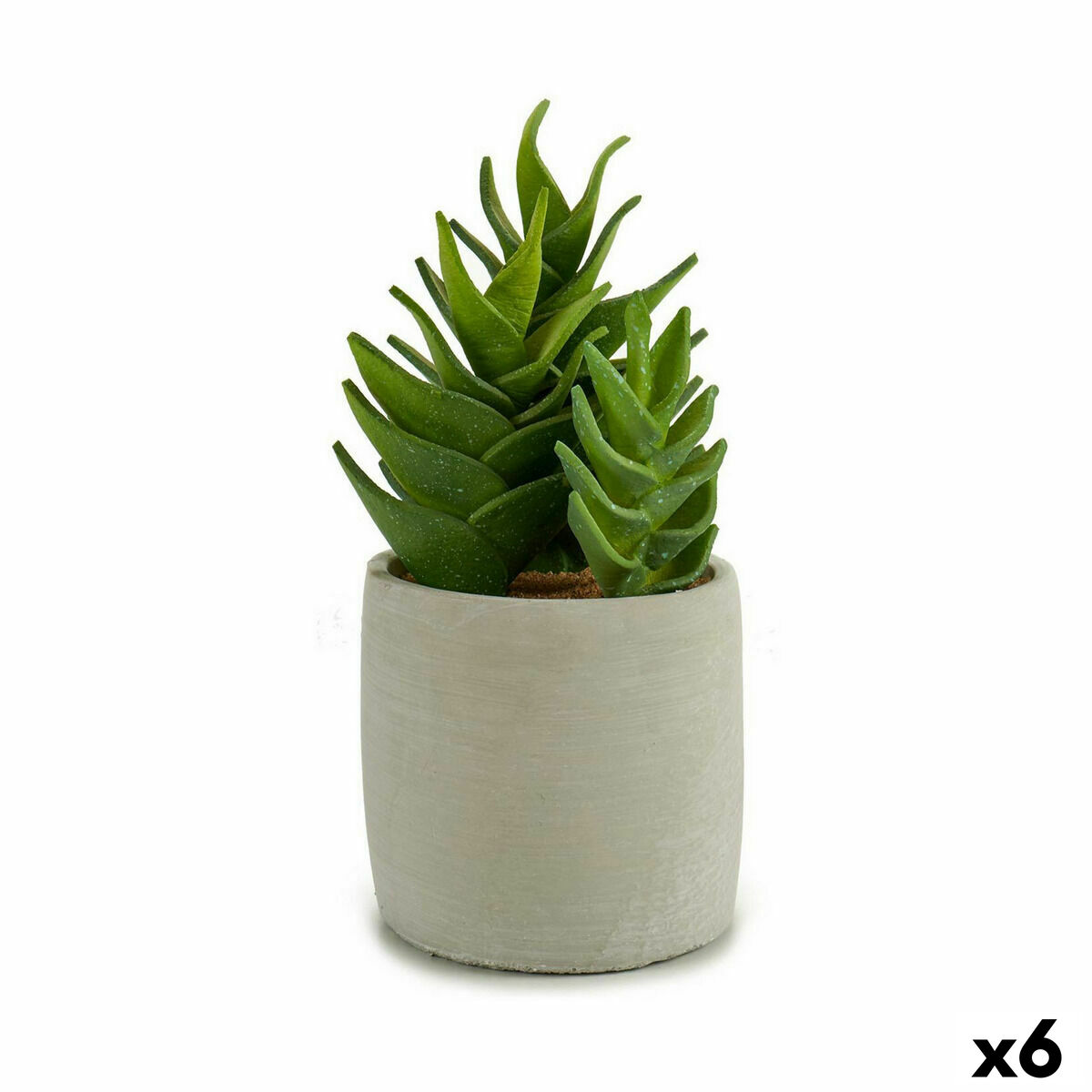 Decorative Plant Ibergarden YCX17941 Plastic Succulent 12 x 24 x 12 cm (6 Units) Decorative Plant Ibergarden YCX17941 Plastic Succulent 12 x 24 x 12 cm (6 Units)
