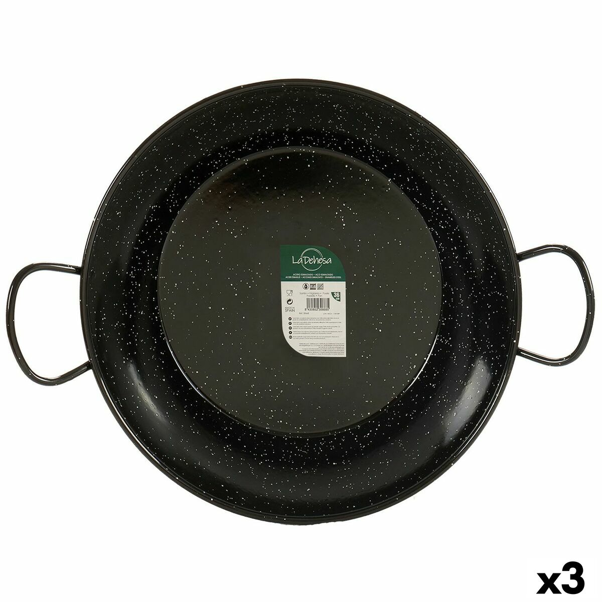 Paella Pan Ø 45 cm Enamelled Steel Paella Pan Ø 45 cm Enamelled Steel