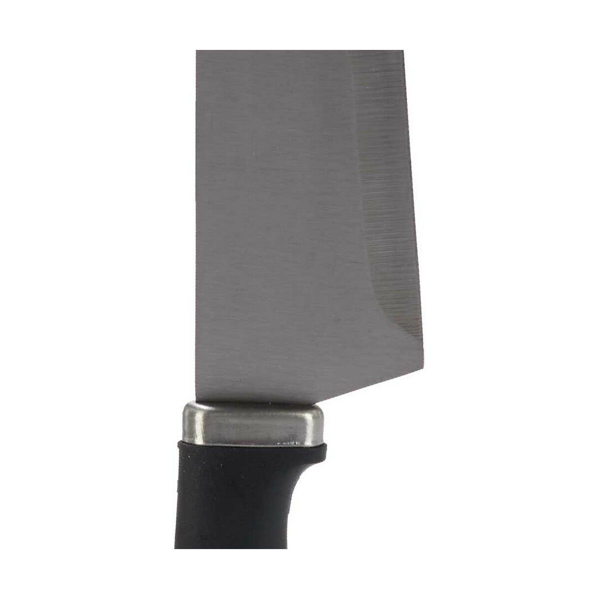 Kitchen Knife Kinvara KT11-5603-01 Black Silver Stainless steel Plastic 5 x 2 x 33 cm (12 Units)