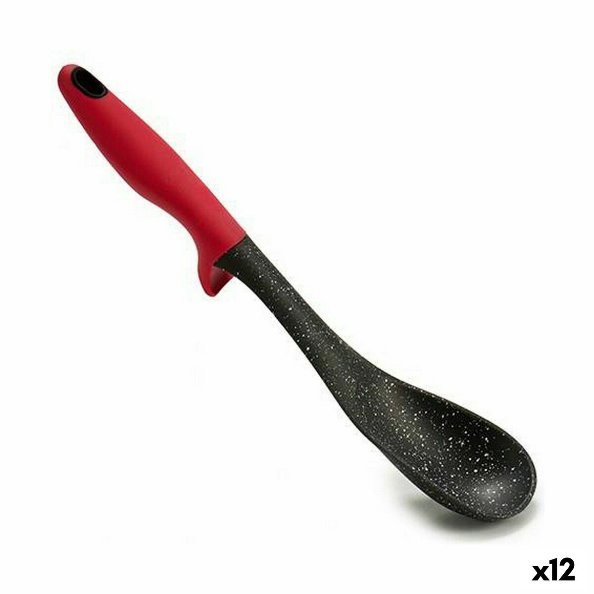 Ladle Black Red Nylon 7 x 32 x 7 cm (12 Units) Ladle Black Red Nylon 7 x 32 x 7 cm (12 Units)