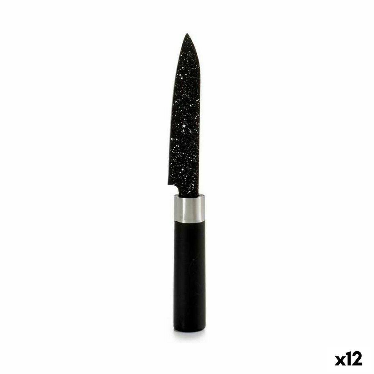 Peeler Knife Kinvara KT11-5604M06 Black Stainless steel Plastic 2,5 x 20,5 x 1,7 cm Marble (12 Units) Peeler Knife Kinvara KT11-5604M06 Black Stainless steel Plastic 2,5 x 20,5 x 1,7 cm Marble (12 Units)