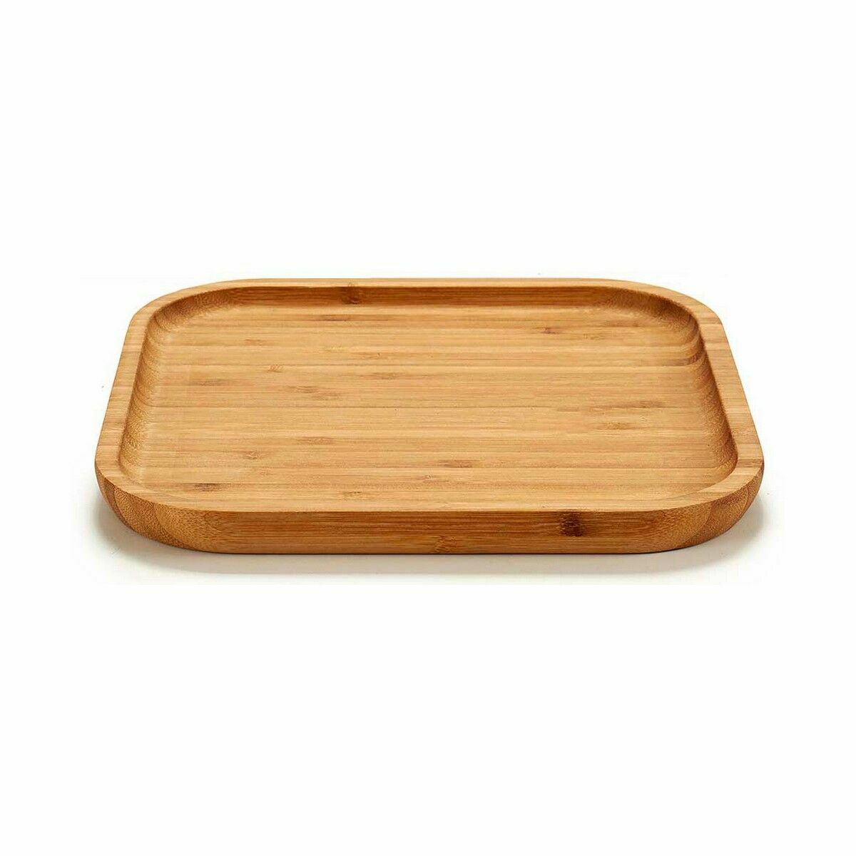 Snack tray Kinvara JWKW-3710 Brown Squared 20 x 1,5 x 20 cm (12 Units)
