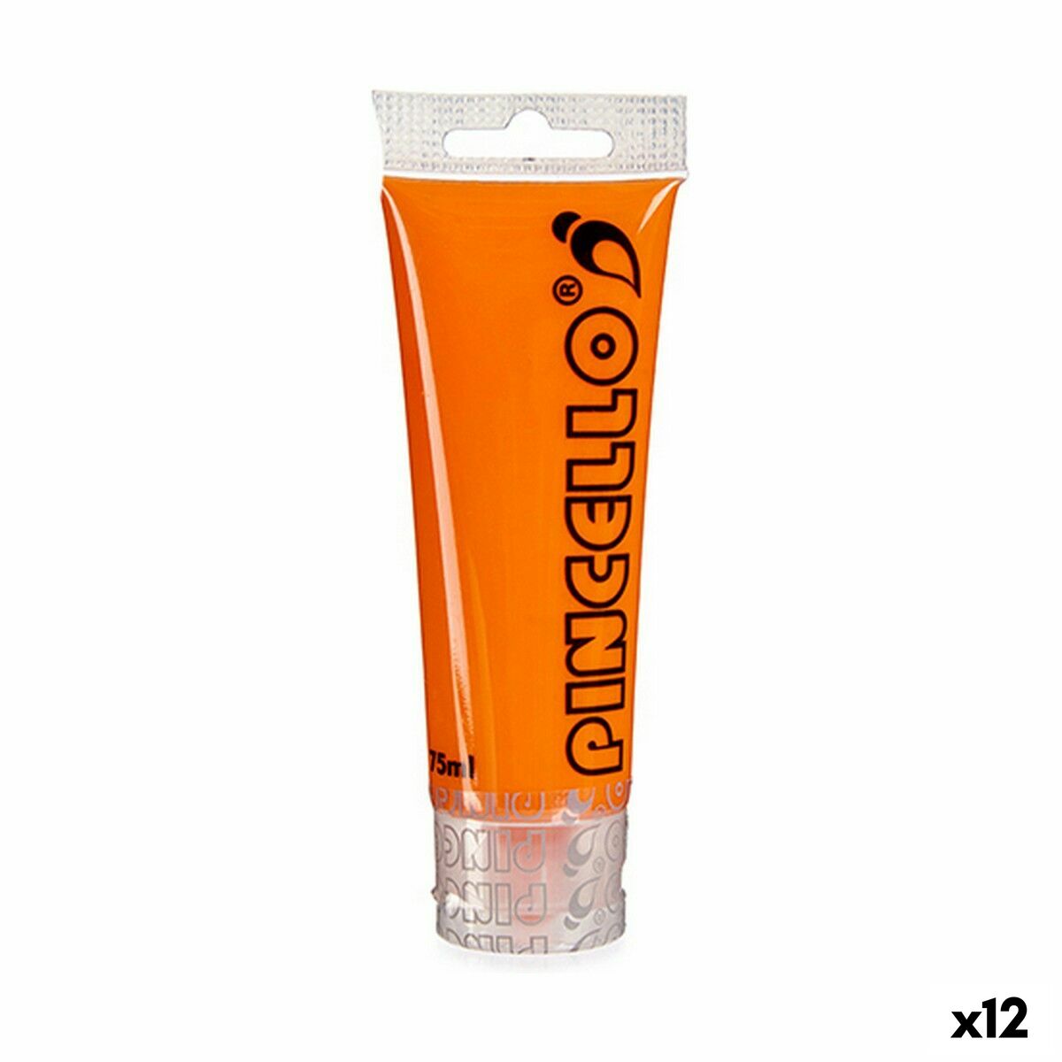 Acrylic paint Pincello AC75-8 Orange 75 ml (12 Units) Acrylic paint Pincello AC75-8 Orange 75 ml (12 Units)