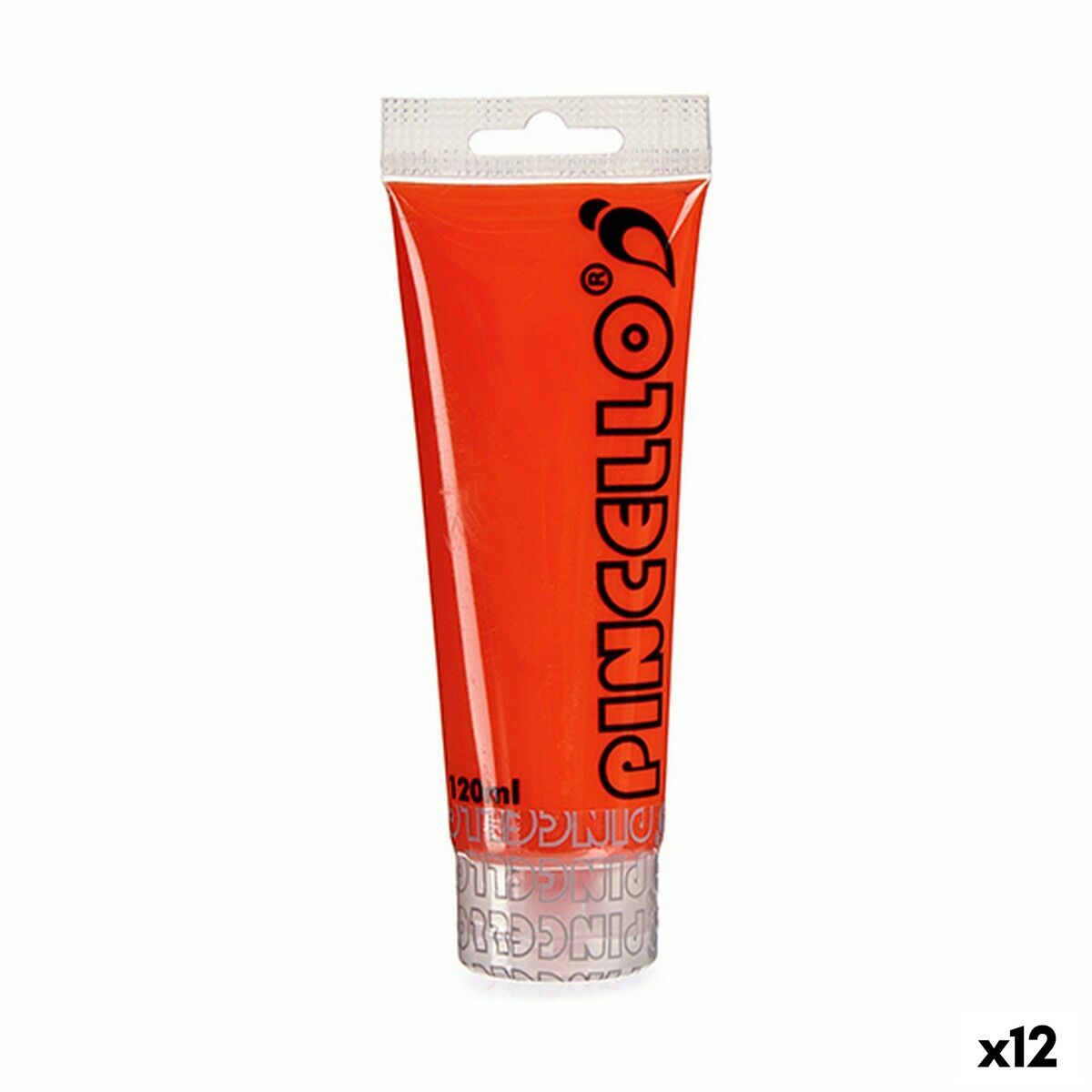 Acrylic paint Pincello AC120-7 Red 120 ml (12 Units) Acrylic paint Pincello AC120-7 Red 120 ml (12 Units)