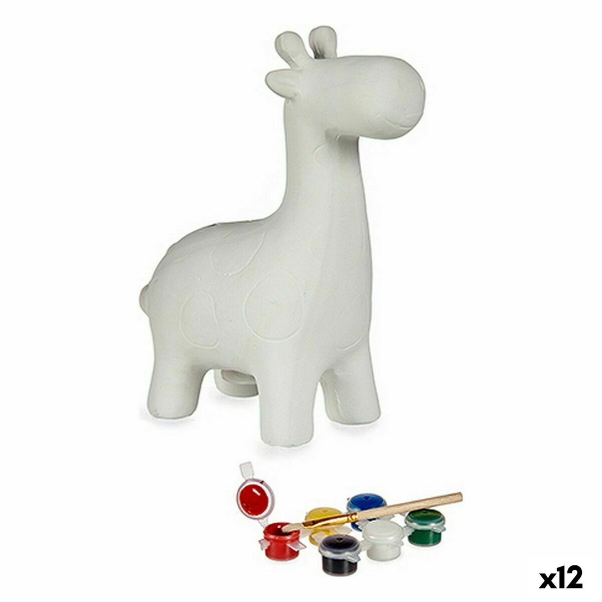 Paint Your Own Money Box Pincello BS2316 Ceramic Giraffe 6,8 x 16,2 x 13,2 cm (12 Units) Paint Your Own Money Box Pincello BS2316 Ceramic Giraffe 6,8 x 16,2 x 13,2 cm (12 Units)