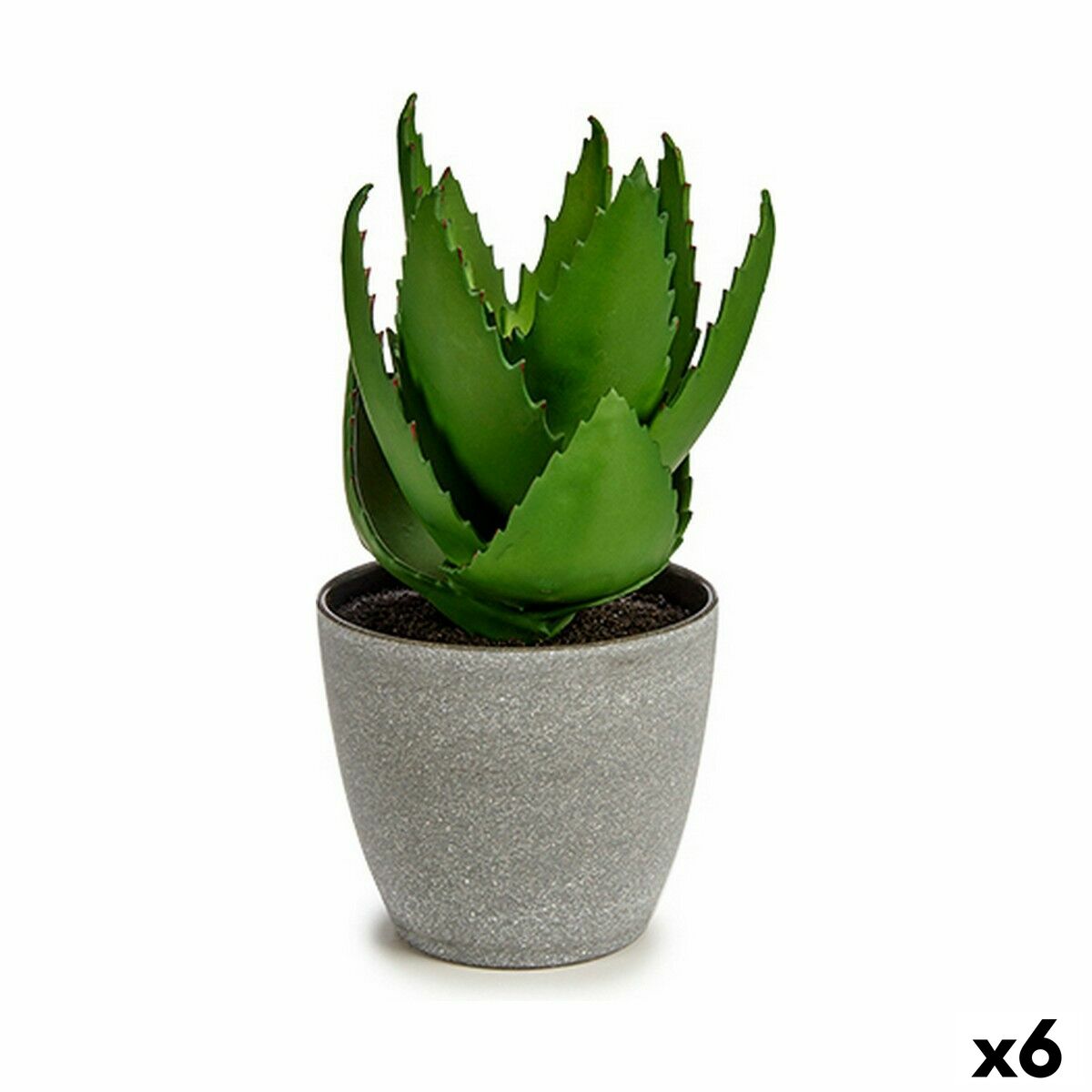 Decorative Plant Ibergarden YC184573 Plastic Aloe Vera 15 x 23,5 x 15 cm (6 Units) Decorative Plant Ibergarden YC184573 Plastic Aloe Vera 15 x 23,5 x 15 cm (6 Units)