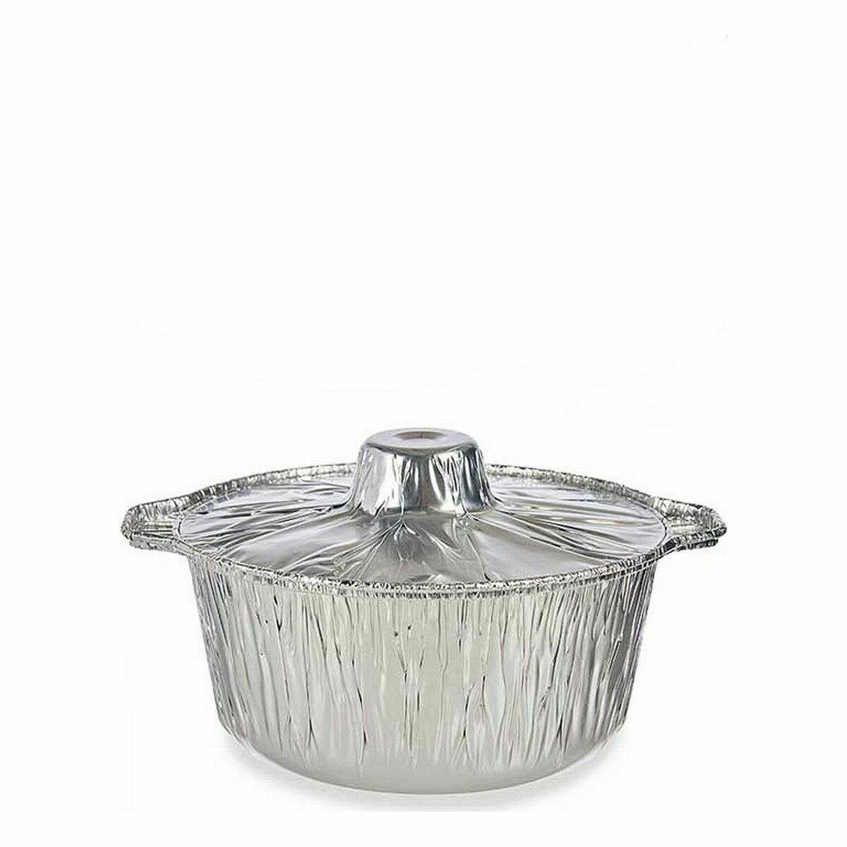 Casserole with Lid Kinvara 66105 Silver Disposable With lid Pan