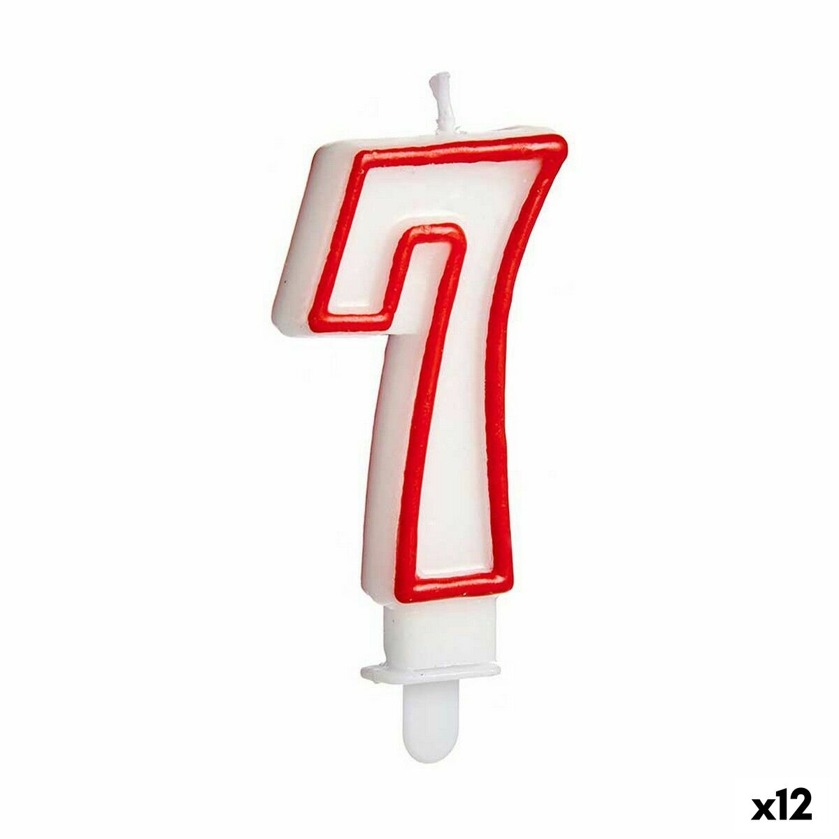 Candle Birthday Number 7 (12 Units) Candle Birthday Number 7 (12 Units)