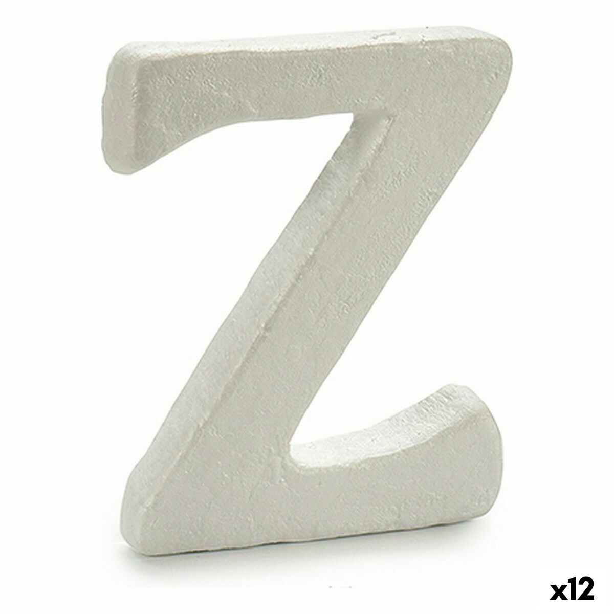 Letter Pincello Z White polystyrene (12 Units) Letter Pincello Z White polystyrene (12 Units)