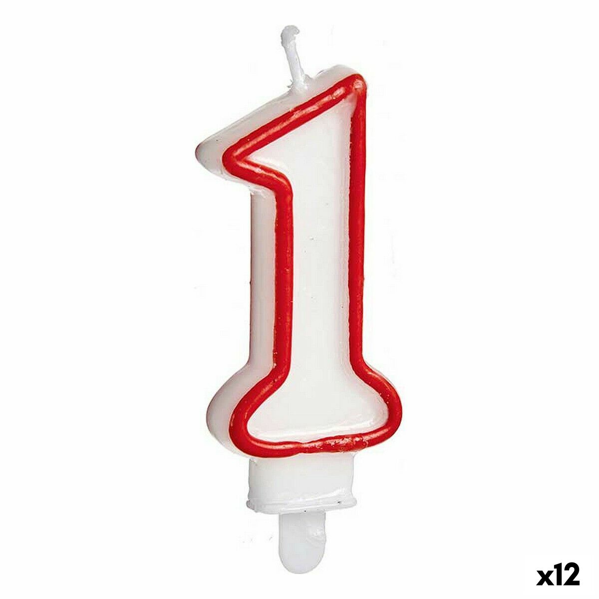 Candle Birthday Number 1 (12 Units) Candle Birthday Number 1 (12 Units)