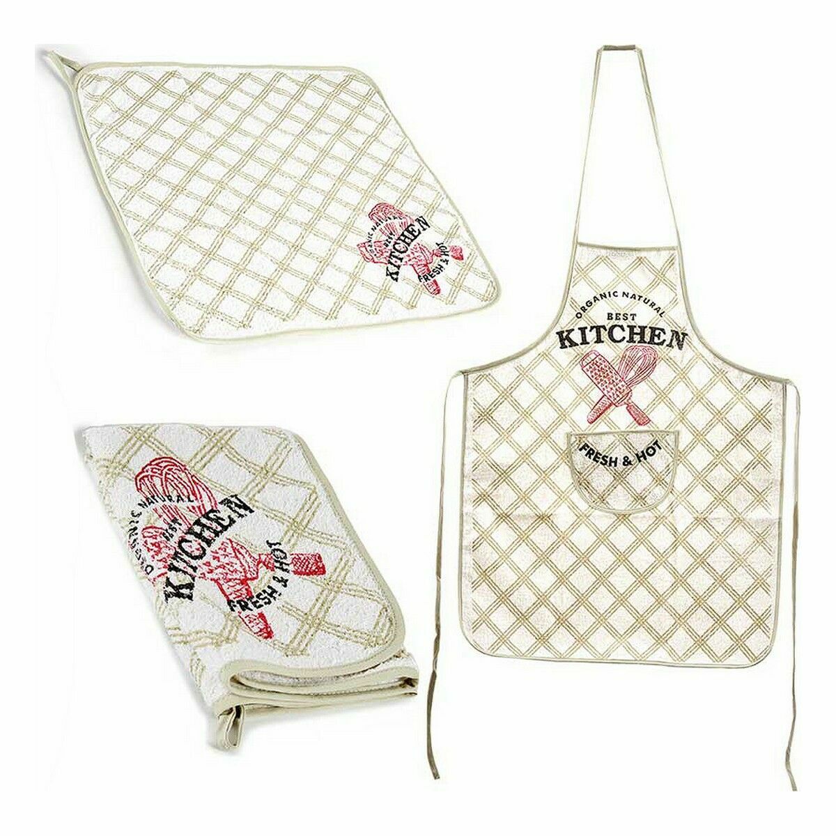 Kitchen Set Kinvara 1105 White 2 Pieces