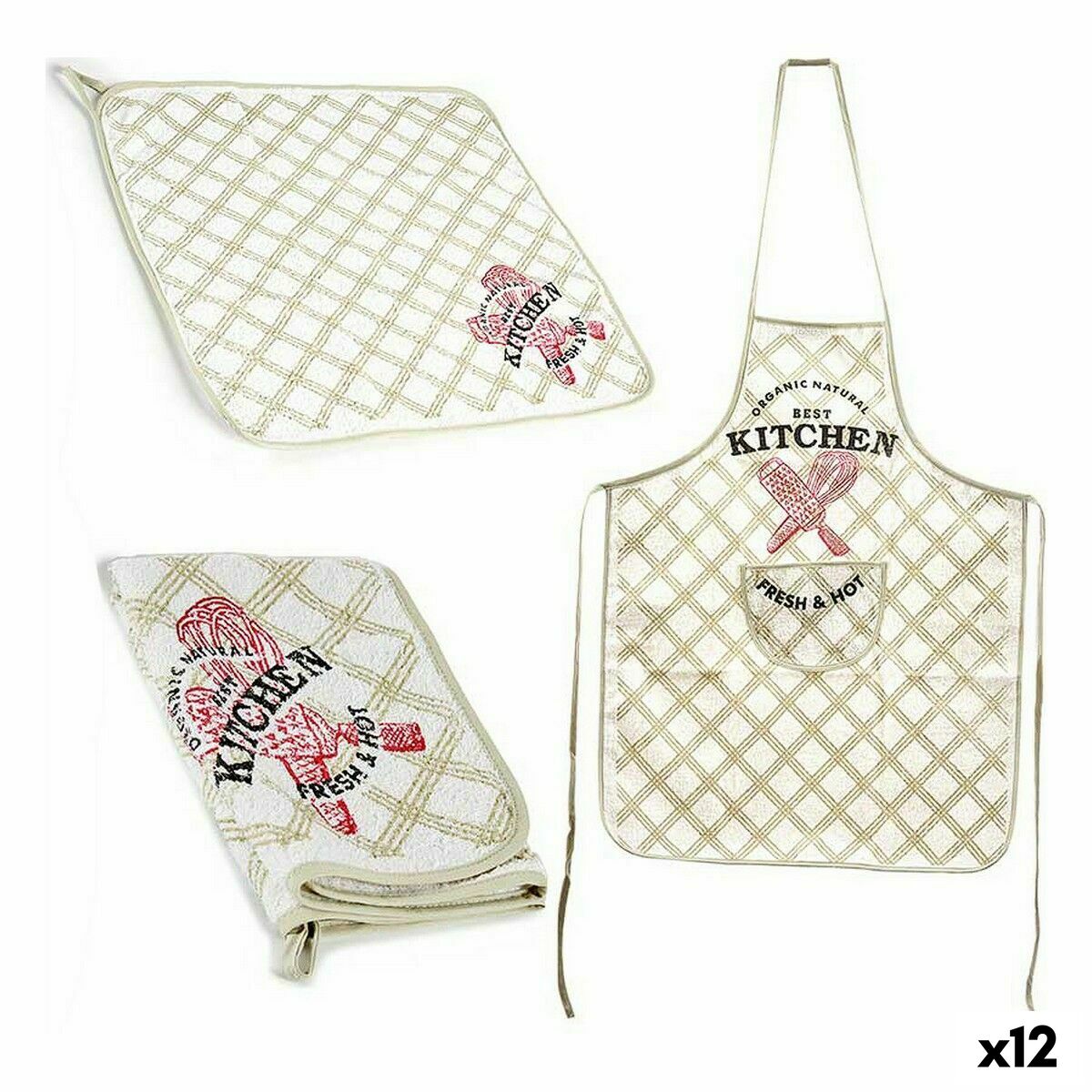 Kitchen Set Kinvara 1105 White 2 Pieces