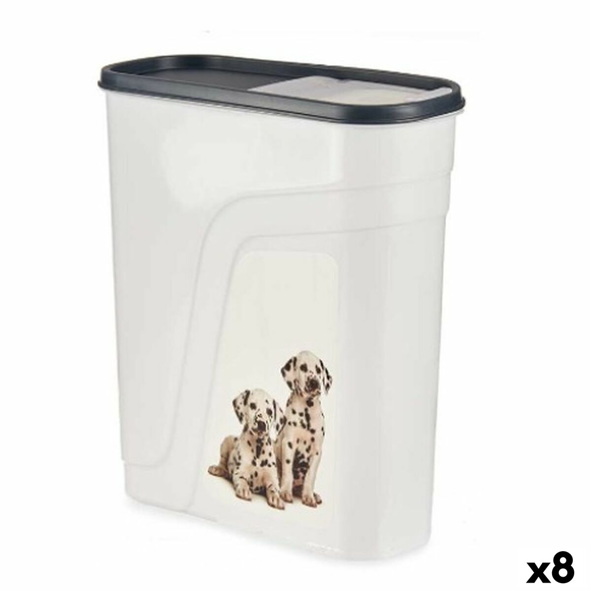 Dispenser Pets Anthracite 4 L (8 Units) Dispenser Pets Anthracite 4 L (8 Units)